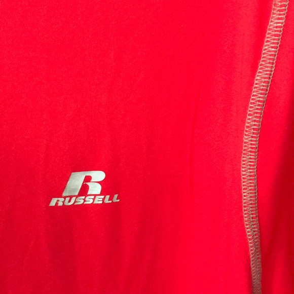 Russell Shirt Dri-Power XL Red Tee - Picture 4 of 9
